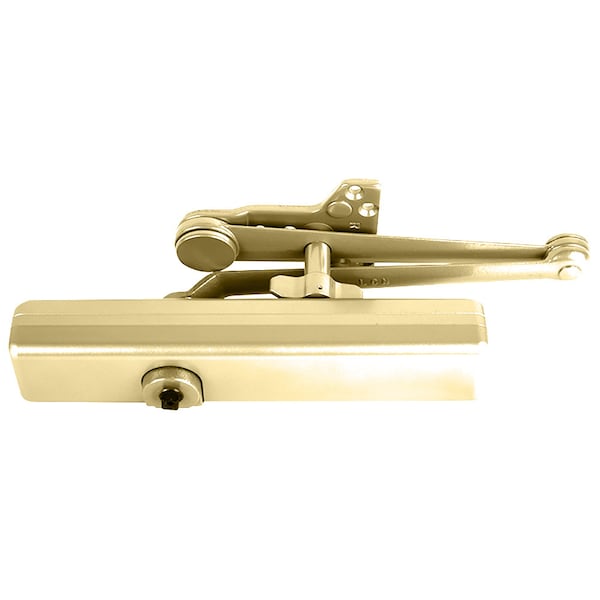Manual, Hydraulic, 1460 Series Surface Mounted Closers, Door Closer, Medium Duty Polished Brass